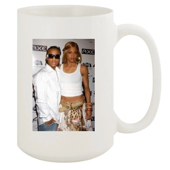 Ciara 15oz White Mug