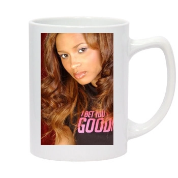 Ciara 14oz White Statesman Mug