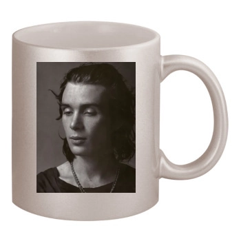 Cillian Murphy 11oz Metallic Silver Mug