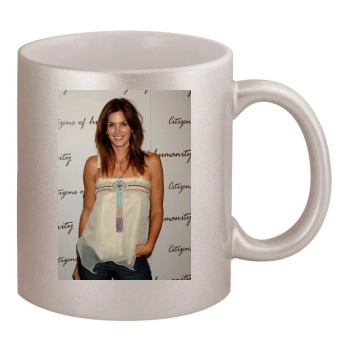 Cindy Crawford 11oz Metallic Silver Mug