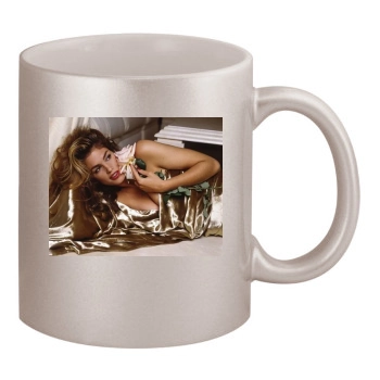 Cindy Crawford 11oz Metallic Silver Mug