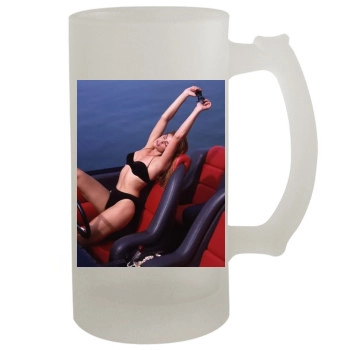 Cindy Crawford 16oz Frosted Beer Stein