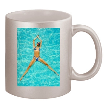 Cindy Crawford 11oz Metallic Silver Mug