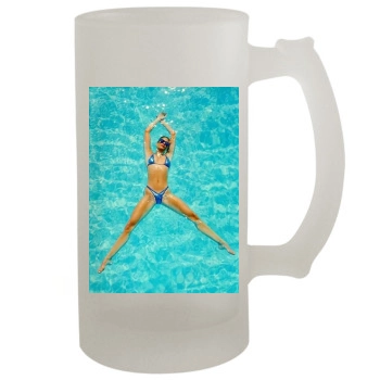 Cindy Crawford 16oz Frosted Beer Stein