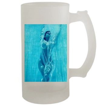 Cindy Crawford 16oz Frosted Beer Stein