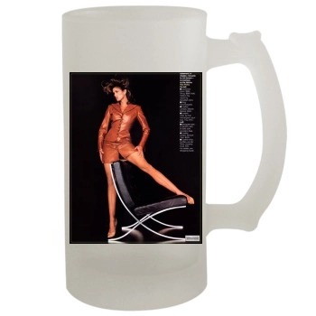 Cindy Crawford 16oz Frosted Beer Stein