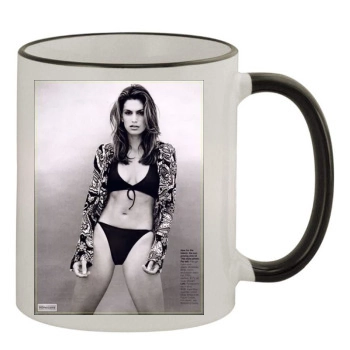 Cindy Crawford 11oz Colored Rim & Handle Mug