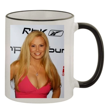 Cindy Margolis 11oz Colored Rim & Handle Mug