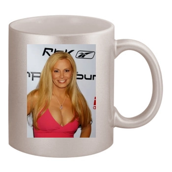 Cindy Margolis 11oz Metallic Silver Mug