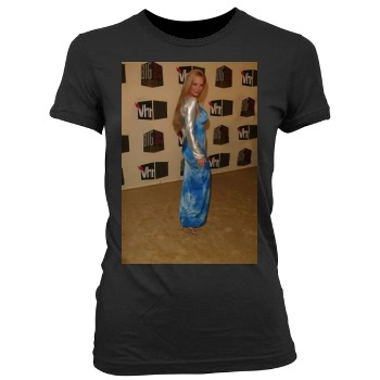 Cindy Margolis Women's Junior Cut Crewneck T-Shirt