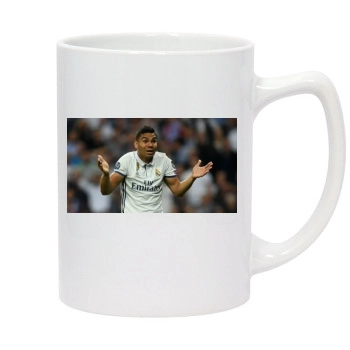 Casemiro 14oz White Statesman Mug