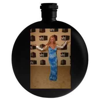 Cindy Margolis Round Flask