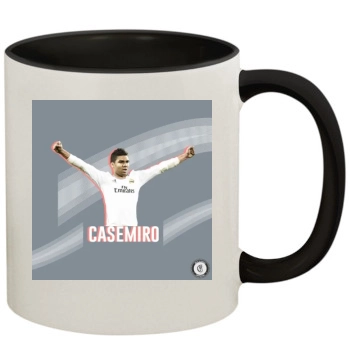 Casemiro 11oz Colored Inner & Handle Mug