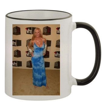 Cindy Margolis 11oz Colored Rim & Handle Mug