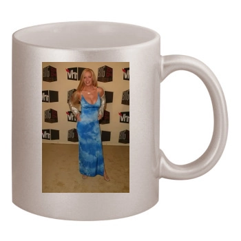 Cindy Margolis 11oz Metallic Silver Mug