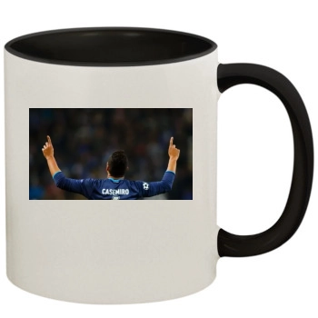 Casemiro 11oz Colored Inner & Handle Mug