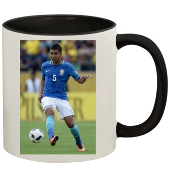 Casemiro 11oz Colored Inner & Handle Mug