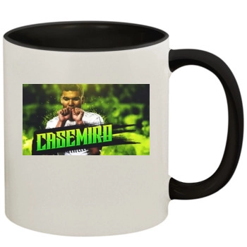 Casemiro 11oz Colored Inner & Handle Mug