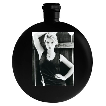 Claire Danes Round Flask