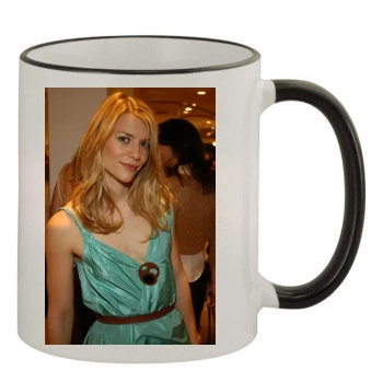 Claire Danes 11oz Colored Rim & Handle Mug