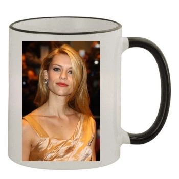 Claire Danes 11oz Colored Rim & Handle Mug