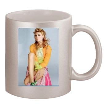 Claire Danes 11oz Metallic Silver Mug