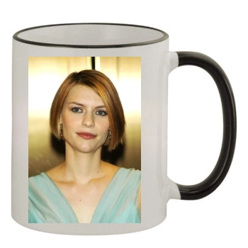 Claire Danes 11oz Colored Rim & Handle Mug