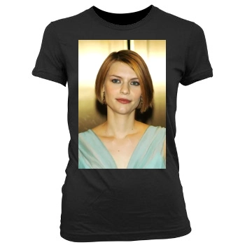 Claire Danes Women's Junior Cut Crewneck T-Shirt