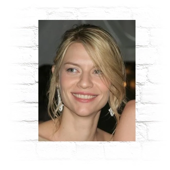 Claire Danes Metal Wall Art