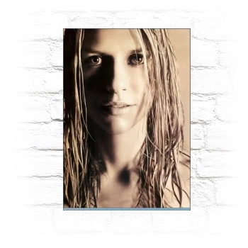 Claire Danes Metal Wall Art