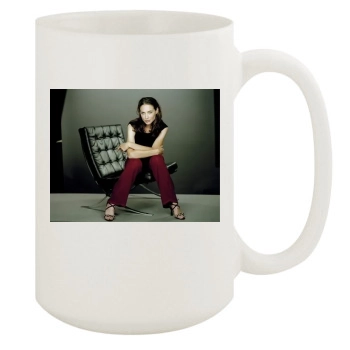 Claire Forlani 15oz White Mug