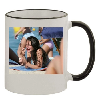 Claire Forlani 11oz Colored Rim & Handle Mug