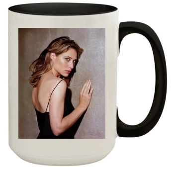 Claire Forlani 15oz Colored Inner & Handle Mug