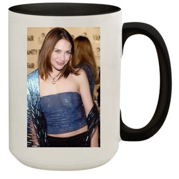 Claire Forlani 15oz Colored Inner & Handle Mug