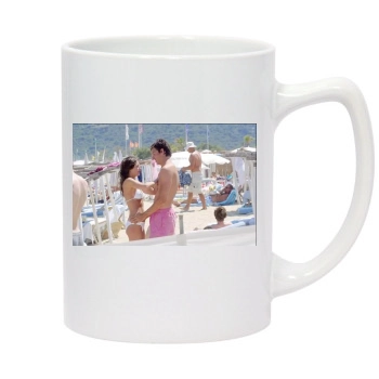 Claire Forlani 14oz White Statesman Mug