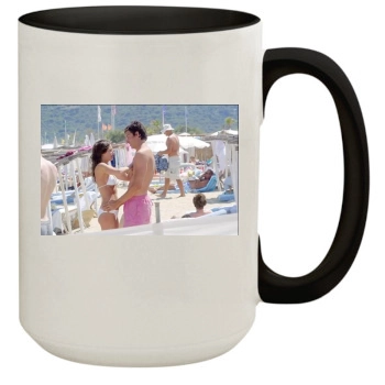 Claire Forlani 15oz Colored Inner & Handle Mug