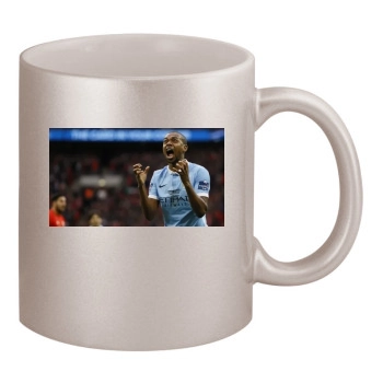 Fernandinho 11oz Metallic Silver Mug