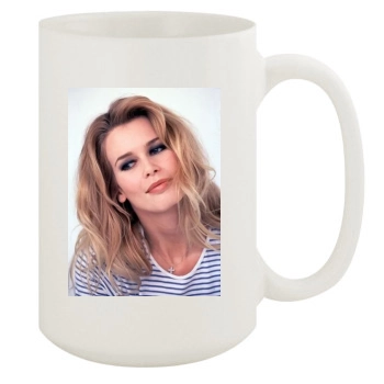 Claudia Schiffer 15oz White Mug