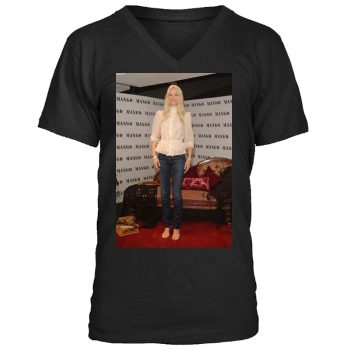 Claudia Schiffer Men's V-Neck T-Shirt