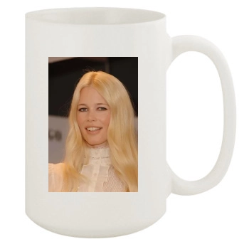 Claudia Schiffer 15oz White Mug