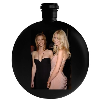 Claudia Schiffer Round Flask