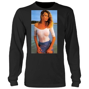 Claudia Schiffer Men's Heavy Long Sleeve TShirt