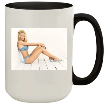 Claudia Schiffer 15oz Colored Inner & Handle Mug