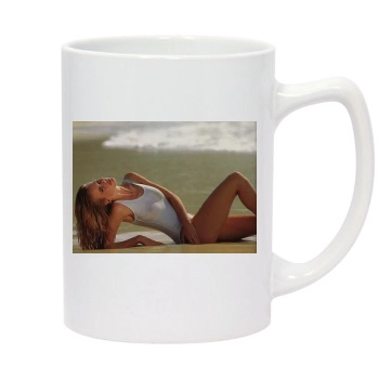 Claudia Schiffer 14oz White Statesman Mug