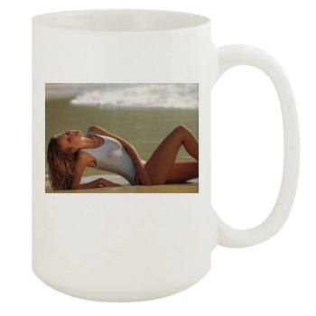 Claudia Schiffer 15oz White Mug