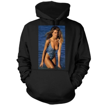 Claudia Schiffer Mens Pullover Hoodie Sweatshirt