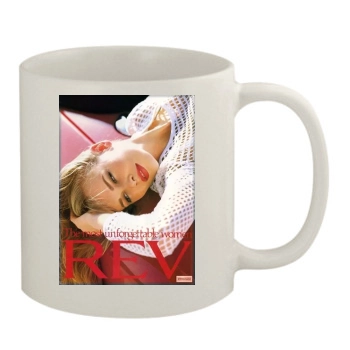 Claudia Schiffer 11oz White Mug