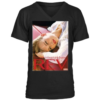 Claudia Schiffer Men's V-Neck T-Shirt