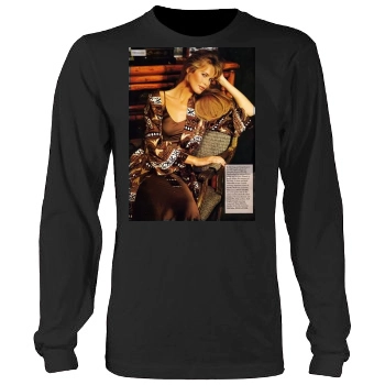 Claudia Schiffer Men's Heavy Long Sleeve TShirt