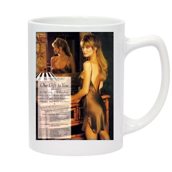 Claudia Schiffer 14oz White Statesman Mug